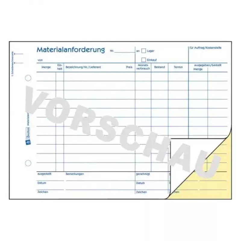 Administration Book Avery 1110 Blue White