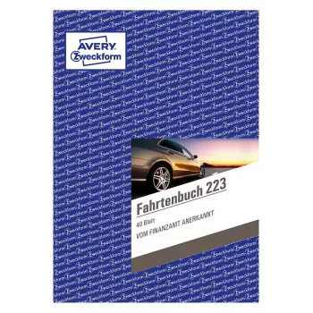 Administration Book Avery 223 Blue White