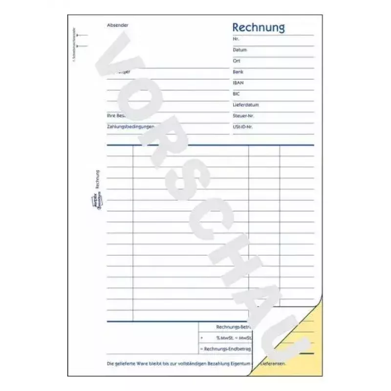 Business Form Avery 1730