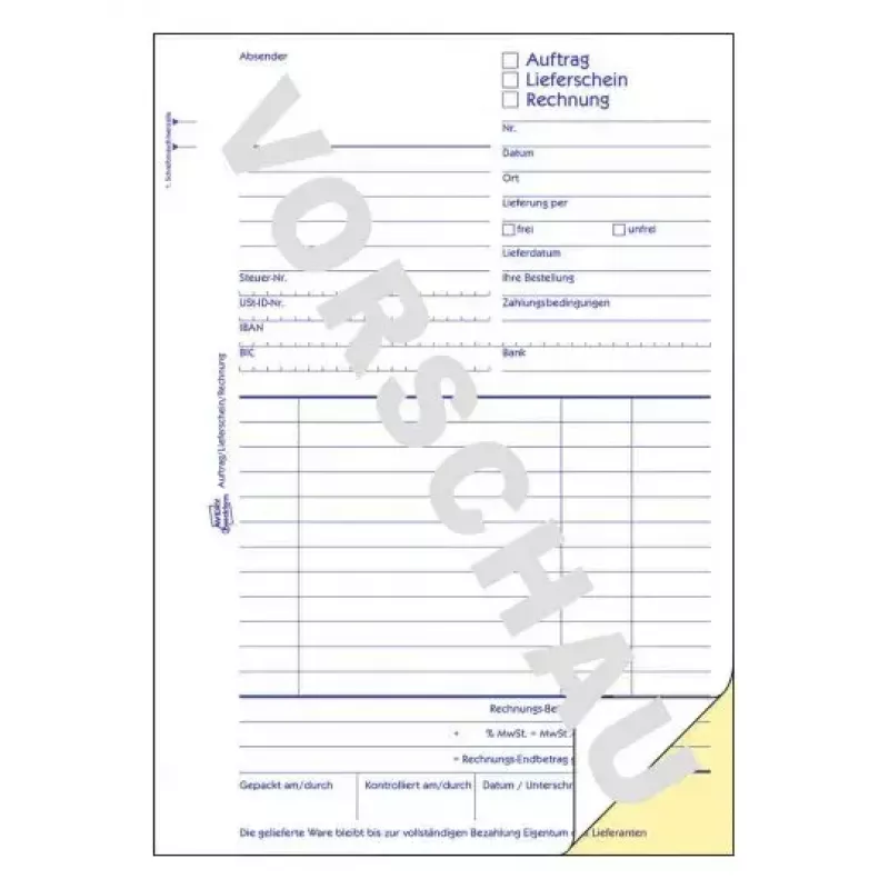 Business Form Avery 1739