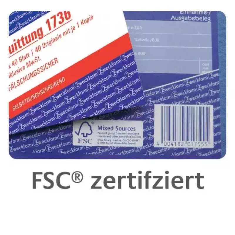 Administration Book Avery 1770 Blue White