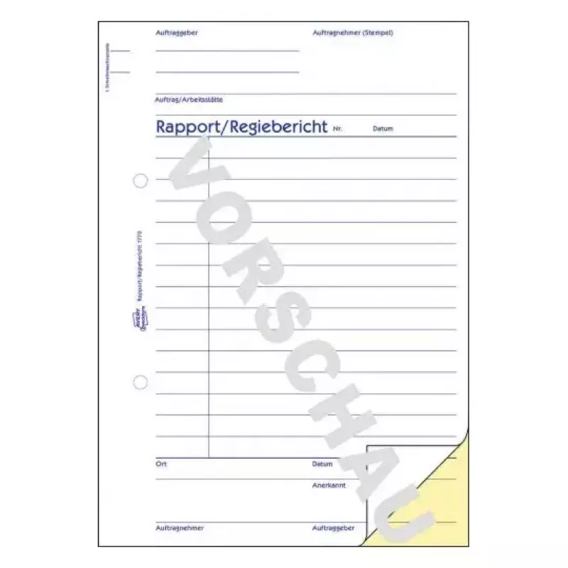 Administration Book Avery 1770 Blue White