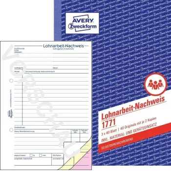 Business Form Avery 1771