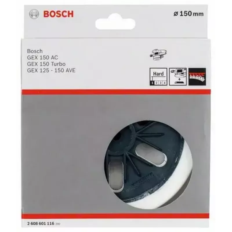 Bosch 2 608 601 116 manual sanding supply Sanding pad 1 pc(s)