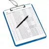 Clipboard Herlitz 11226396 Plastic Polystyrene Blue