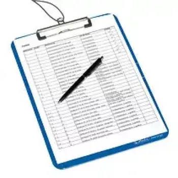 Clipboard Herlitz 11226396 Plastic Polystyrene Blue