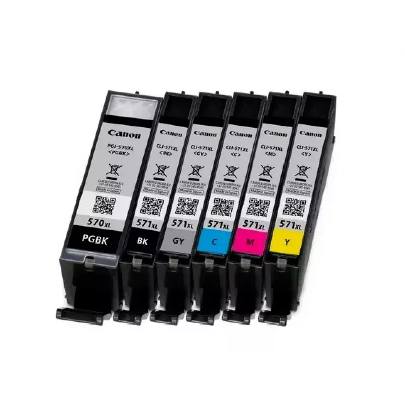 Canon CLI-571BK XL ink cartridge 1 pc(s) Original High (XL) Yield Black