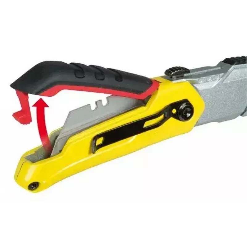 Utility knife Stanley 0-10-825 Black Metallic Yellow 14 cm blade