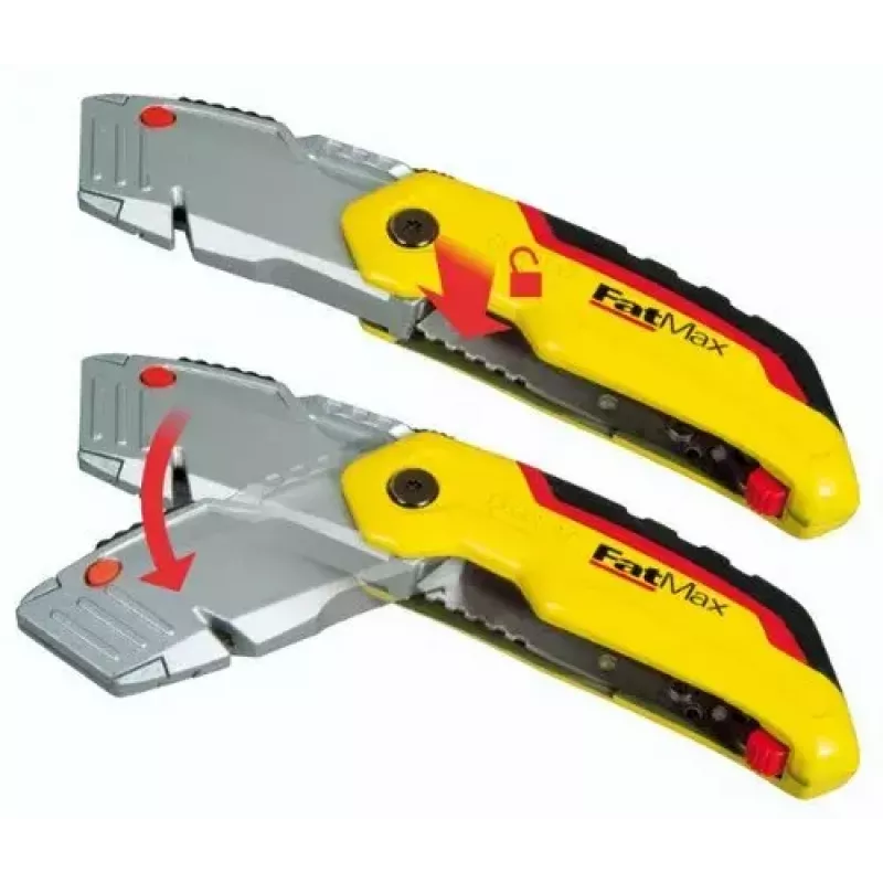 Utility knife Stanley 0-10-825 Black Metallic Yellow 14 cm blade