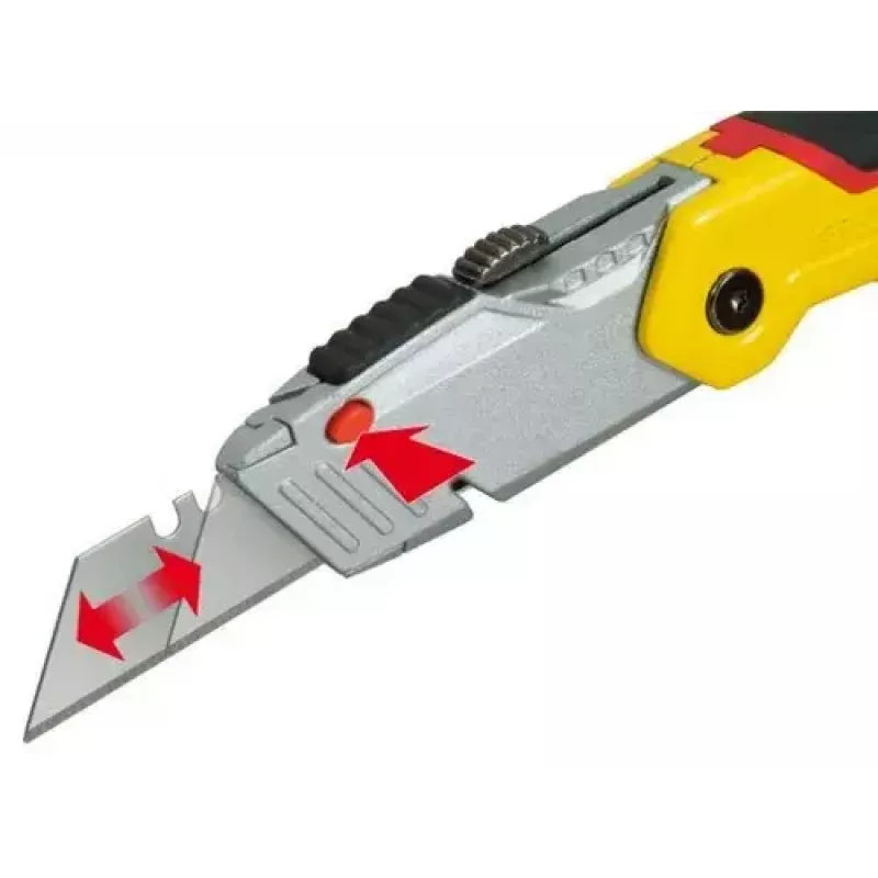 Utility knife Stanley 0-10-825 Black Metallic Yellow 14 cm blade