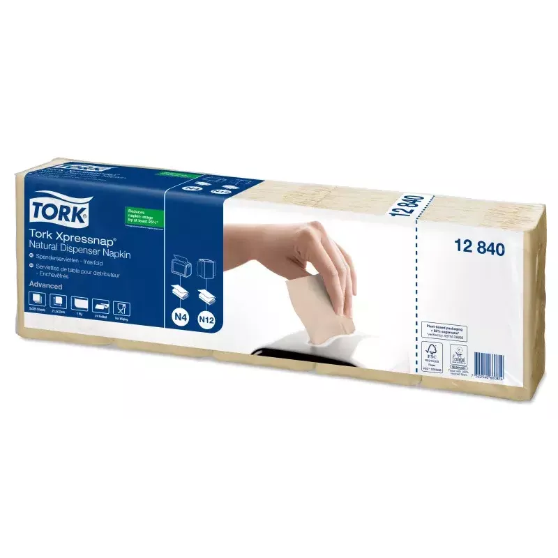 Paper Napkins Tork 12840 Natural 1125 pc(s)