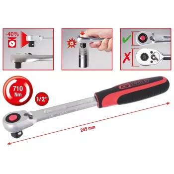 Ratchet Wrench KS Tools 920.1290