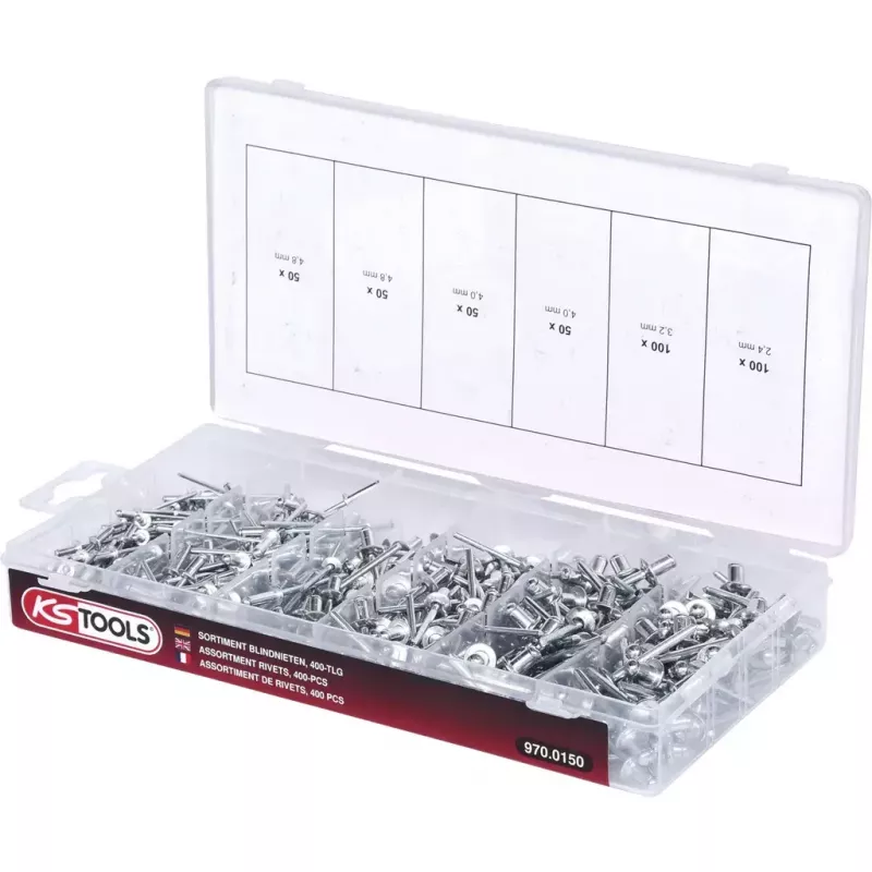 Rivet KS Tools 970.0150 Weight 250 g