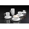 Cup Single Snap by R&B BIANCO White Cappuccino 0.3L