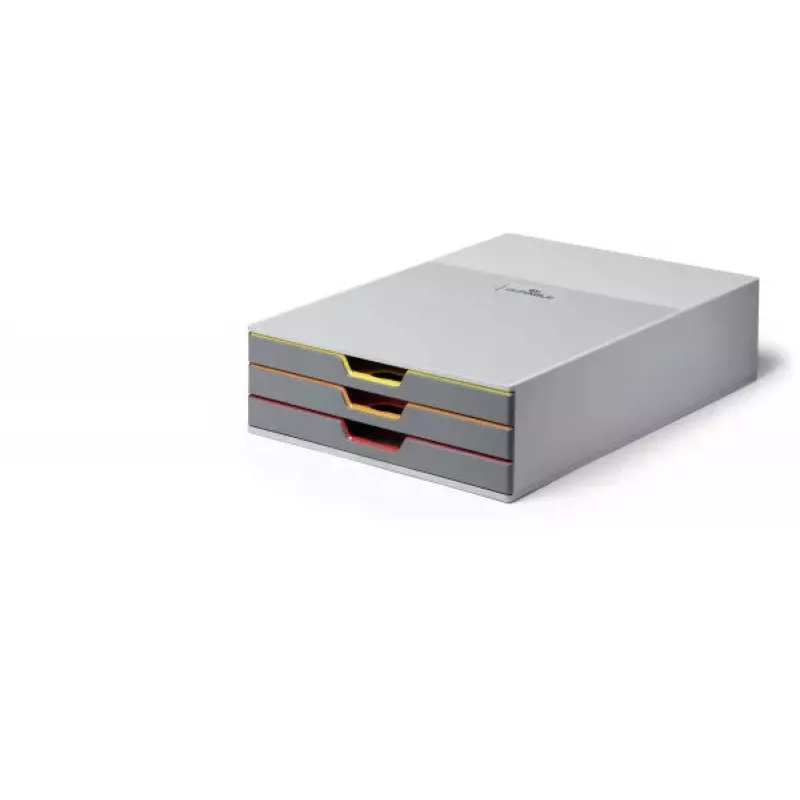 Plastic Drawer Unit Durable Varicolor 3