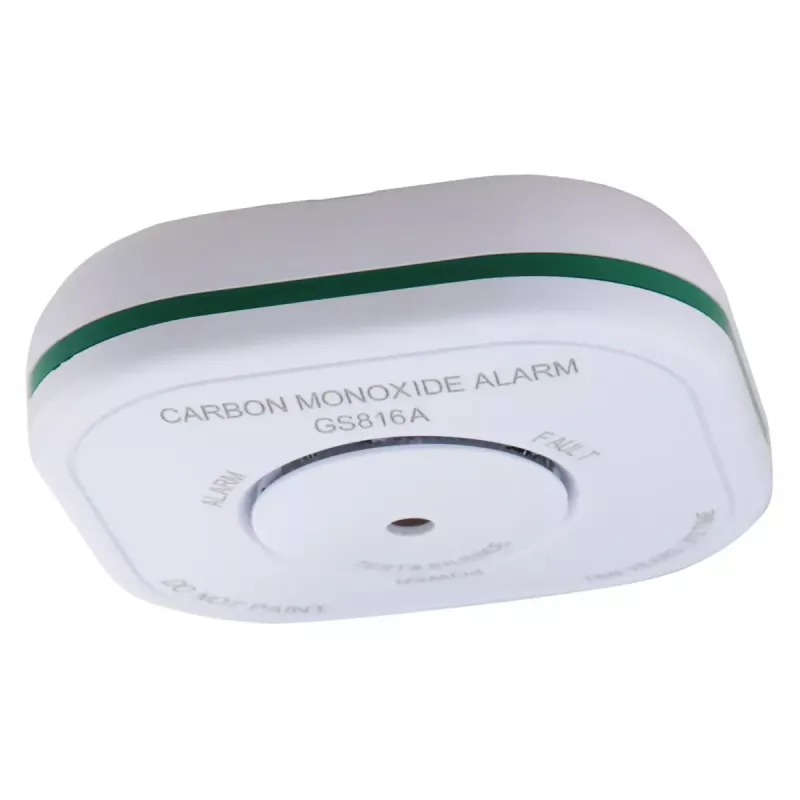Gas detector Olympia 6121 — Carbon monoxide (CO), 85 dB alarm, battery powered (AAA 1.5V), white