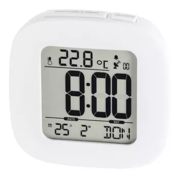 Hama RC 45 Digital alarm clock White
