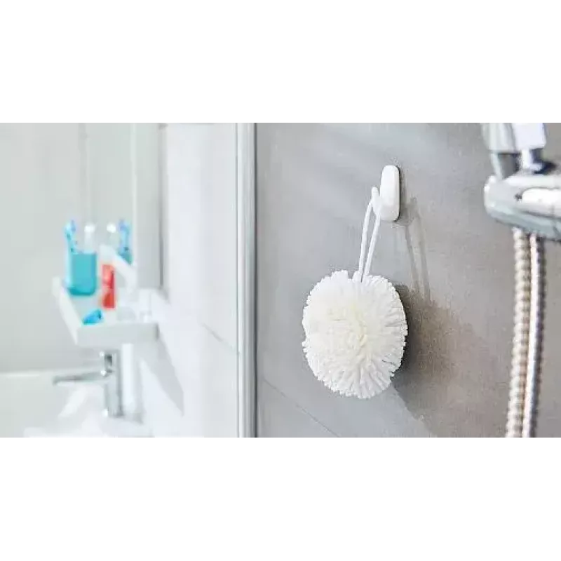 Towel hook TESA 59782-00000 Indoor White 3 pc(s)