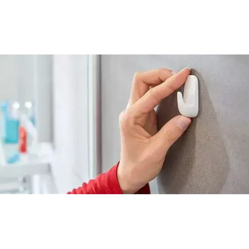 Towel hook TESA 59782-00000 Indoor White 3 pc(s)