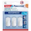 Towel hook TESA 59782-00000 Indoor White 3 pc(s)