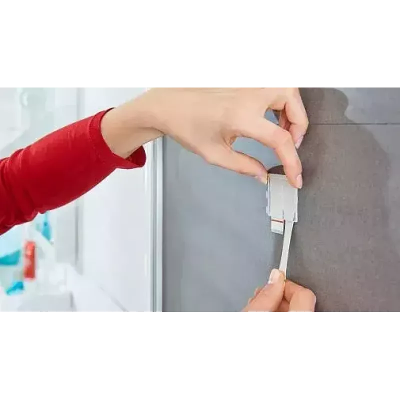 Towel hook TESA 59785-00000 Indoor Stainless steel White