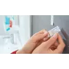 Towel hook TESA 59785-00000 Indoor Stainless steel White