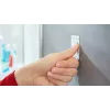 Towel hook TESA 59785-00000 Indoor Stainless steel White