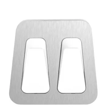 Towel hook TESA 59785-00000 Indoor Stainless steel White
