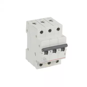 Circuit breaker Legrand 419170 B20A 3P 6 kA 3M — miniature circuit breaker