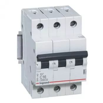 Legrand RX3 circuit breaker Miniature circuit breaker Type C 3