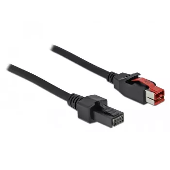 PoweredUSB cable DeLOCK 85953 24V 2x4 pin 4m for POS printers