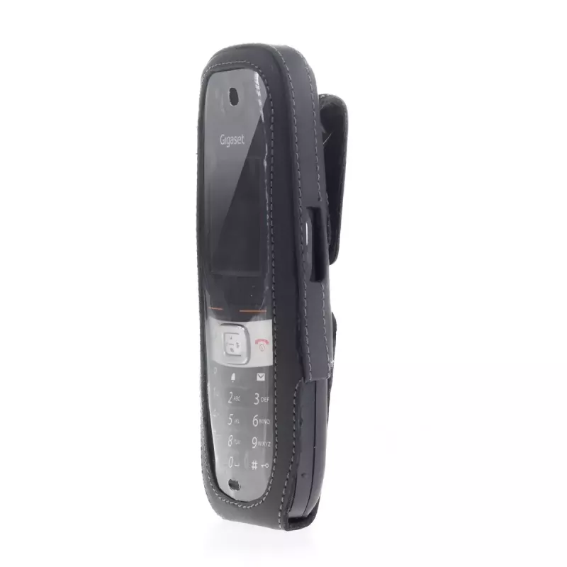 Pull case JT BERLIN Turnline for Gigaset E630 Black