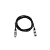 Audio cable XLR 3-pin Omnitronic 3022047N 3 m Black