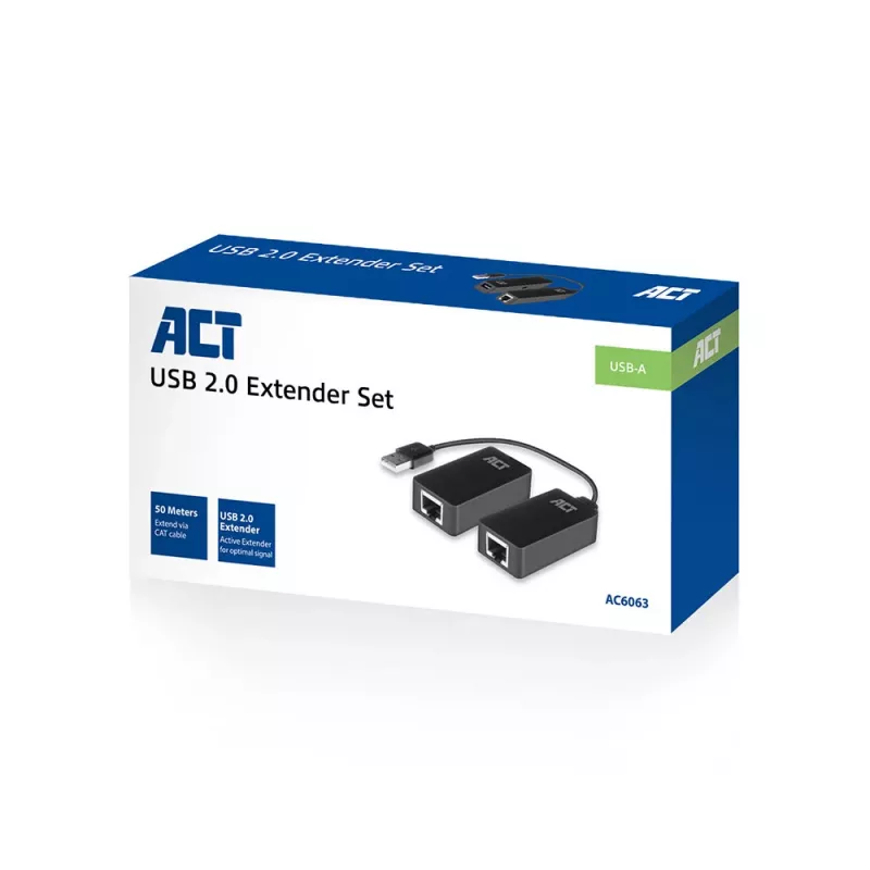 ACT USB Extender set over UTP, up to 50 meters