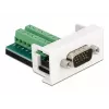 VGA male to Terminal Block Module DeLOCK Easy 45