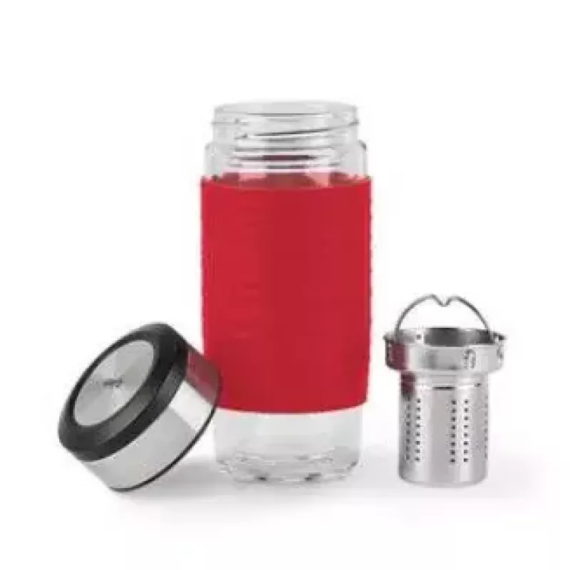 Glass Tea Infuser EMSA N20804 0.4 ml Transparent