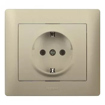 Socket Outlet Type F Legrand 771462 Beige 250V 16A