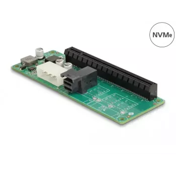 DeLOCK Converter 1 x SFF-8643 to PCIe x16 Host interface PCIe Output interface SFF-8643