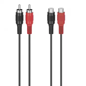 Hama 00305035 audio cable 5 m 2 x RCA Black