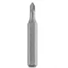 Screwdriver bit set KWB 128140 — 4 pieces, Pozidriv PZ0 & PZ1, 28 mm