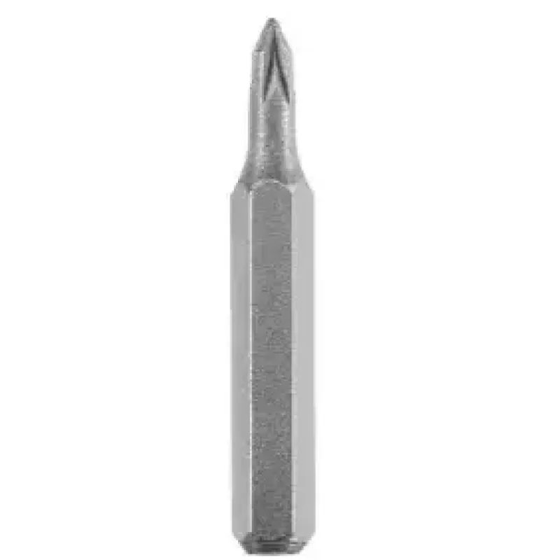 Screwdriver bit set KWB 128140 — 4 pieces, Pozidriv PZ0 & PZ1, 28 mm