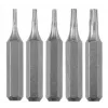 Screwdriver bit set KWB 128240 — 5 pcs Torx bits T3 T4 T5 T6 T8, 28 mm