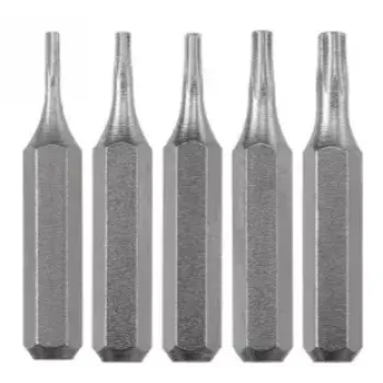 Screwdriver bit set KWB 128240 — 5 pcs Torx bits T3 T4 T5 T6 T8, 28 mm