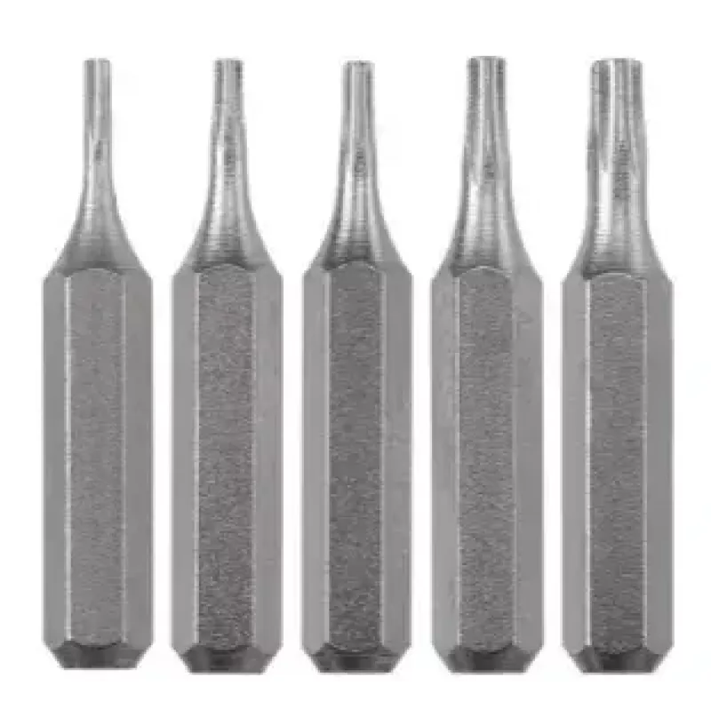 Screwdriver bit set KWB 128240 — 5 pcs Torx bits T3 T4 T5 T6 T8, 28 mm