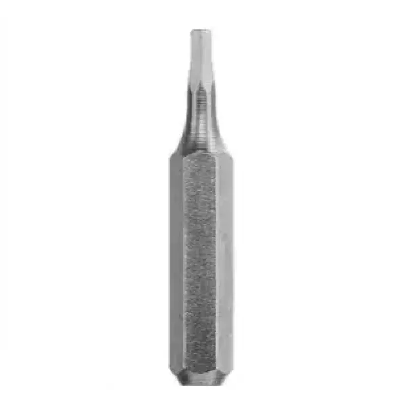 Screwdriver bit set KWB 128440 — 5 pcs, Hex (imperial) tips, metric sizes 0.7, 0.9, 1.3, 1.5, 2 mm, 28 mm length