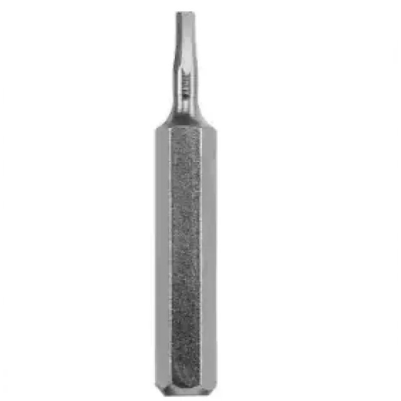 Screwdriver bit set KWB 128440 — 5 pcs, Hex (imperial) tips, metric sizes 0.7, 0.9, 1.3, 1.5, 2 mm, 28 mm length