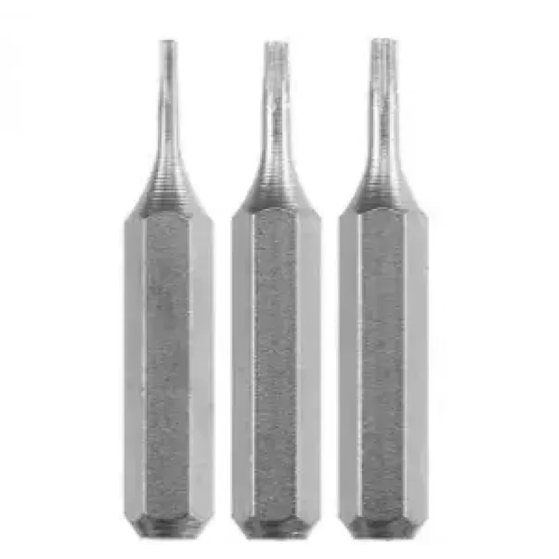 Screwdriver bit set KWB 128840 — 3 pcs, Torx (Star) tips, 28 mm length