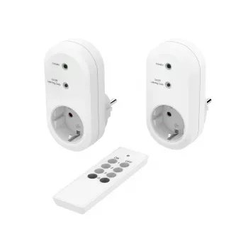 Hama 00223581 socket-outlet Type F White