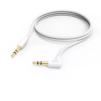 Hama 00201529 audio cable 1 m 3.5mm White