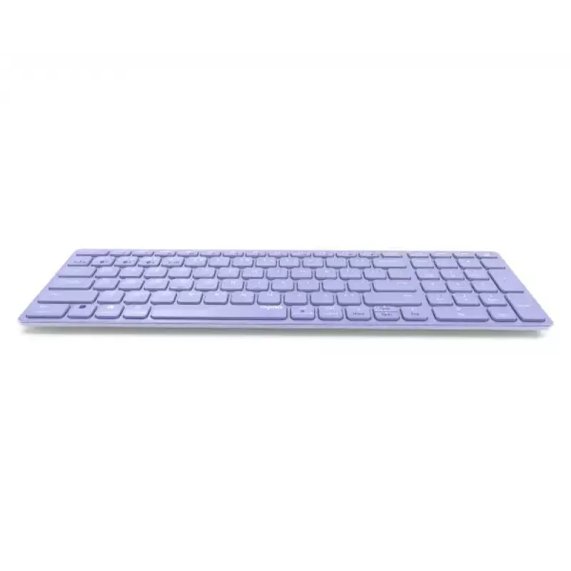 Wireless Keyboard Rapoo E9700M QWERTZ German Lilac RF Bluetooth